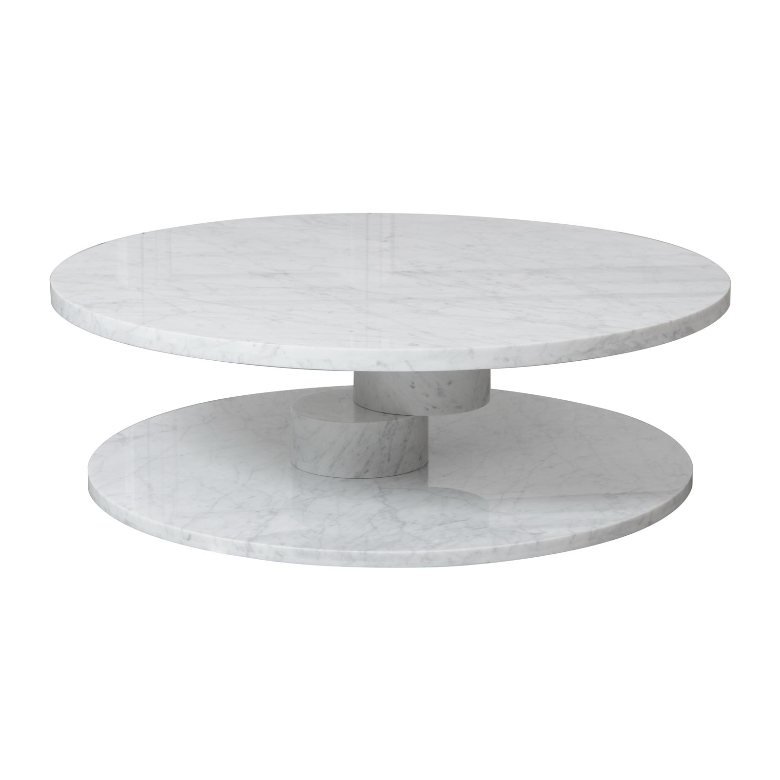 Domicile New Edition Broken Column Coffee Table - Marble