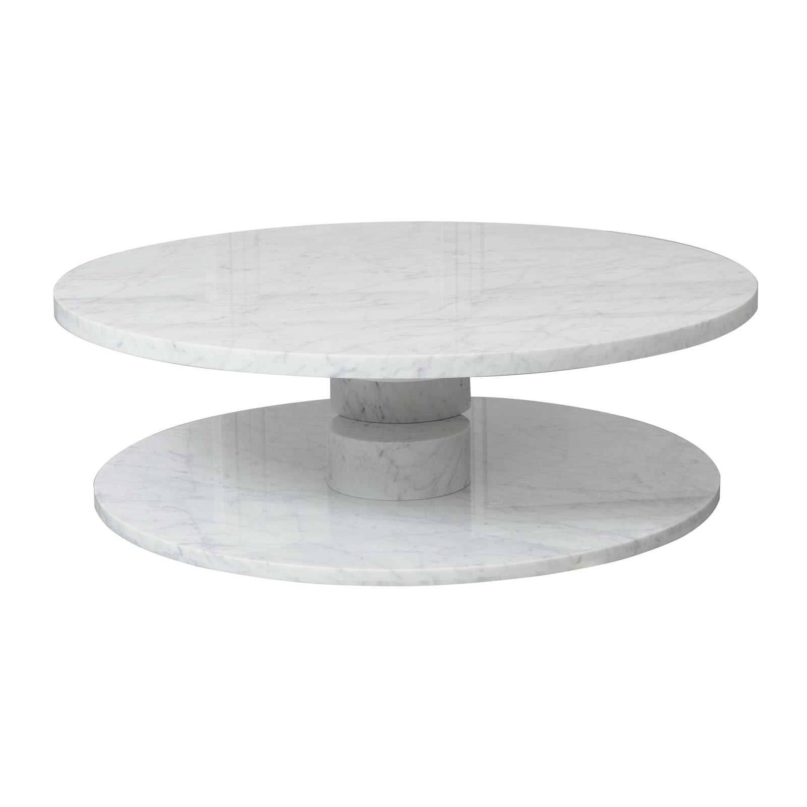 Domicile New Edition Broken Column Coffee Table - Marble