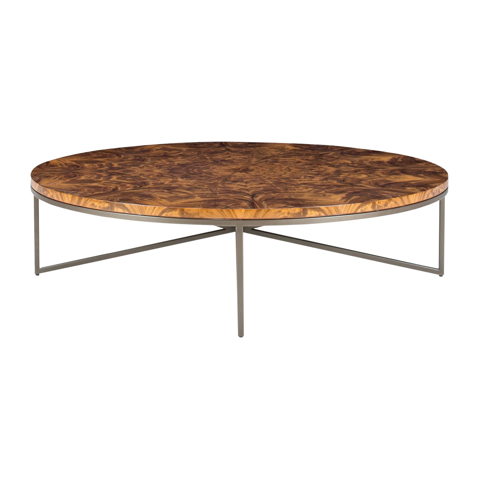 Domicile Cocktail Table with Wood Top