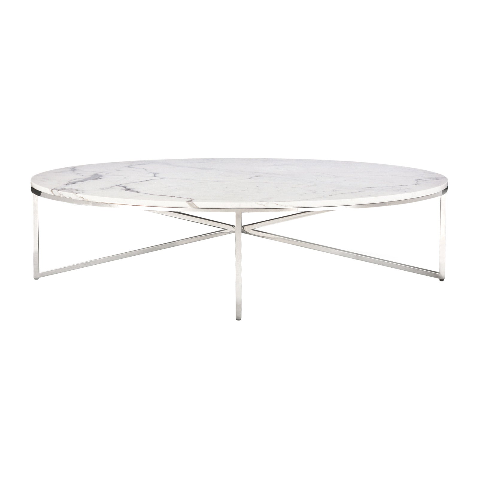 Domicile Cocktail Table with Marble Top