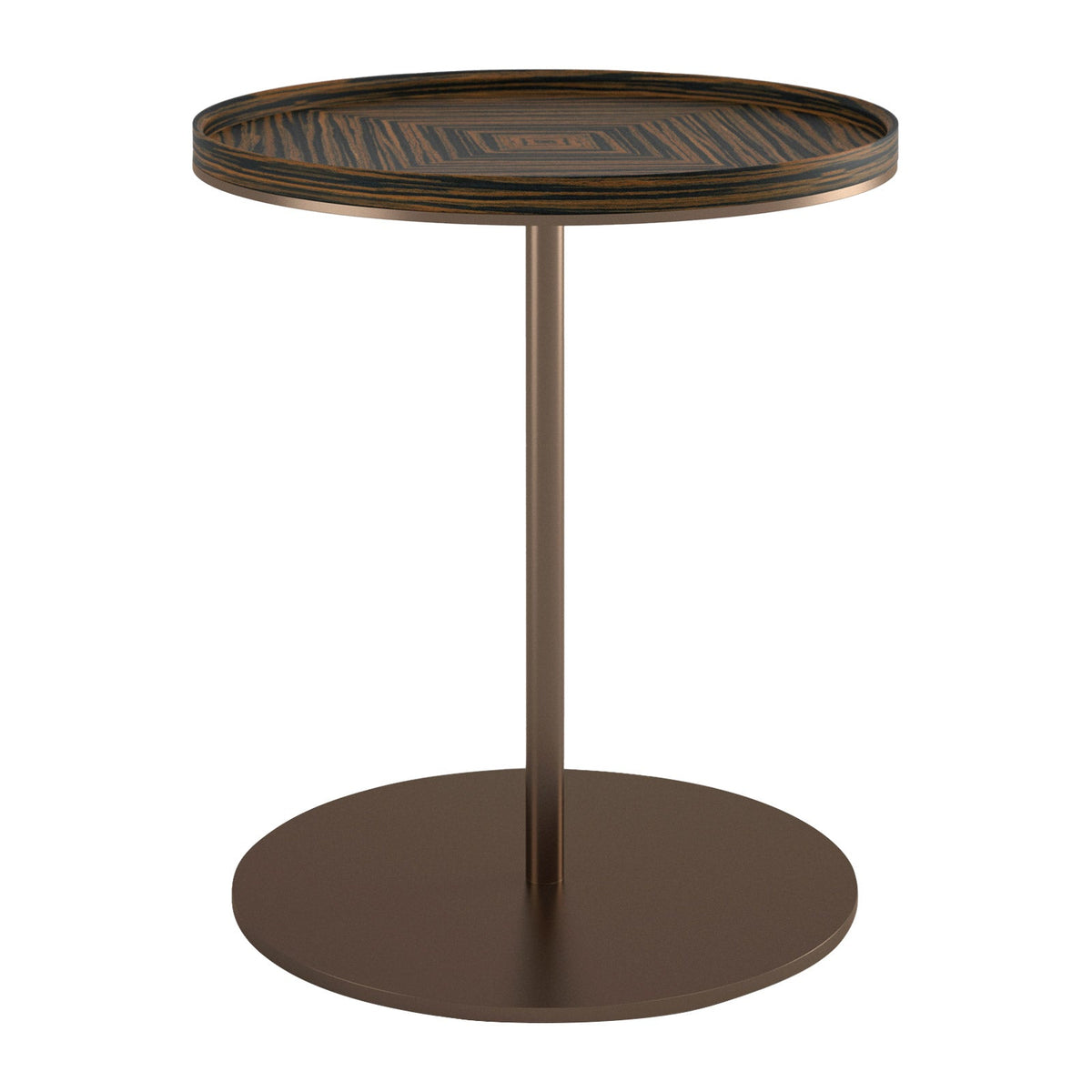 Plateau Side Table (Round) Metal Base