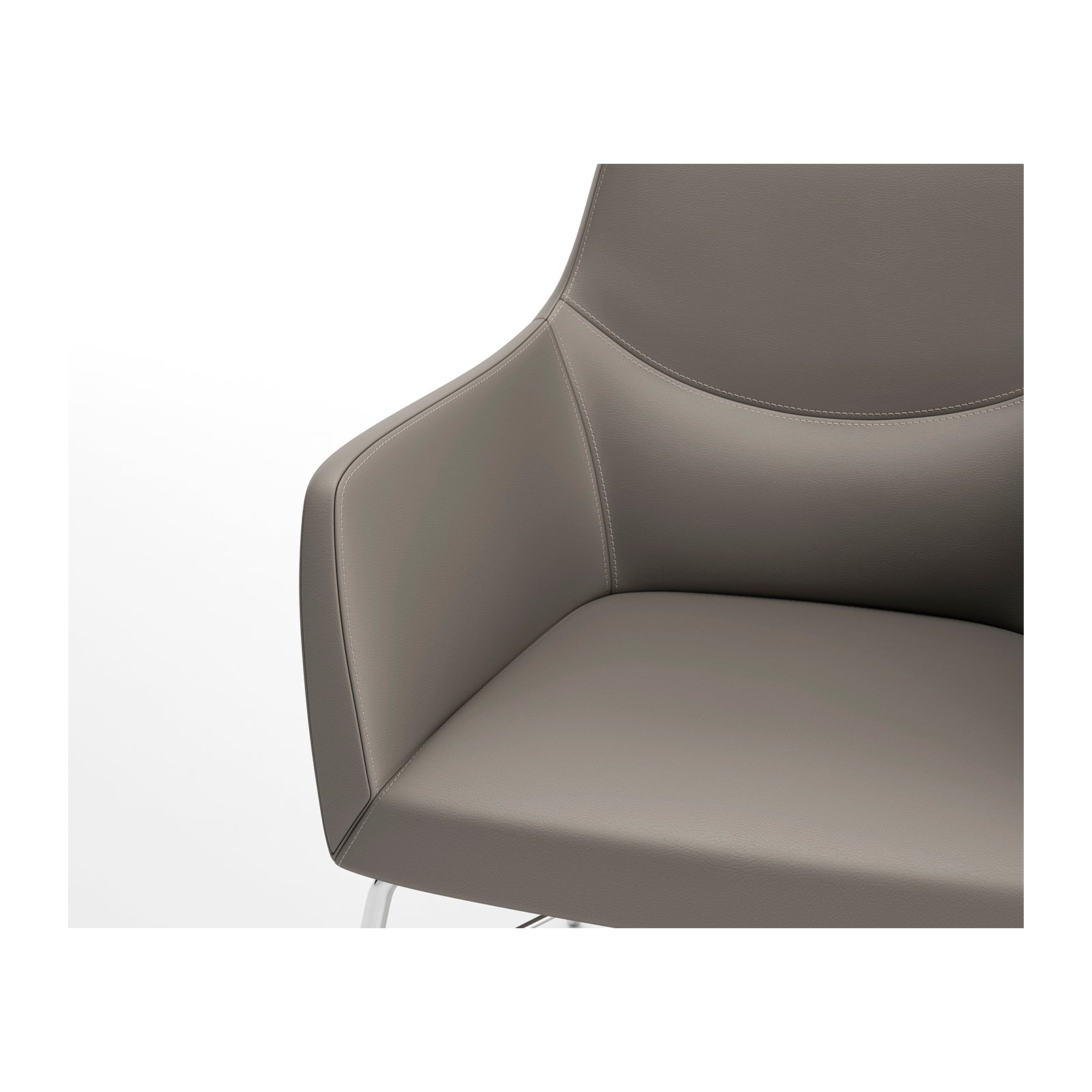 Bing Side Table Tubular Base