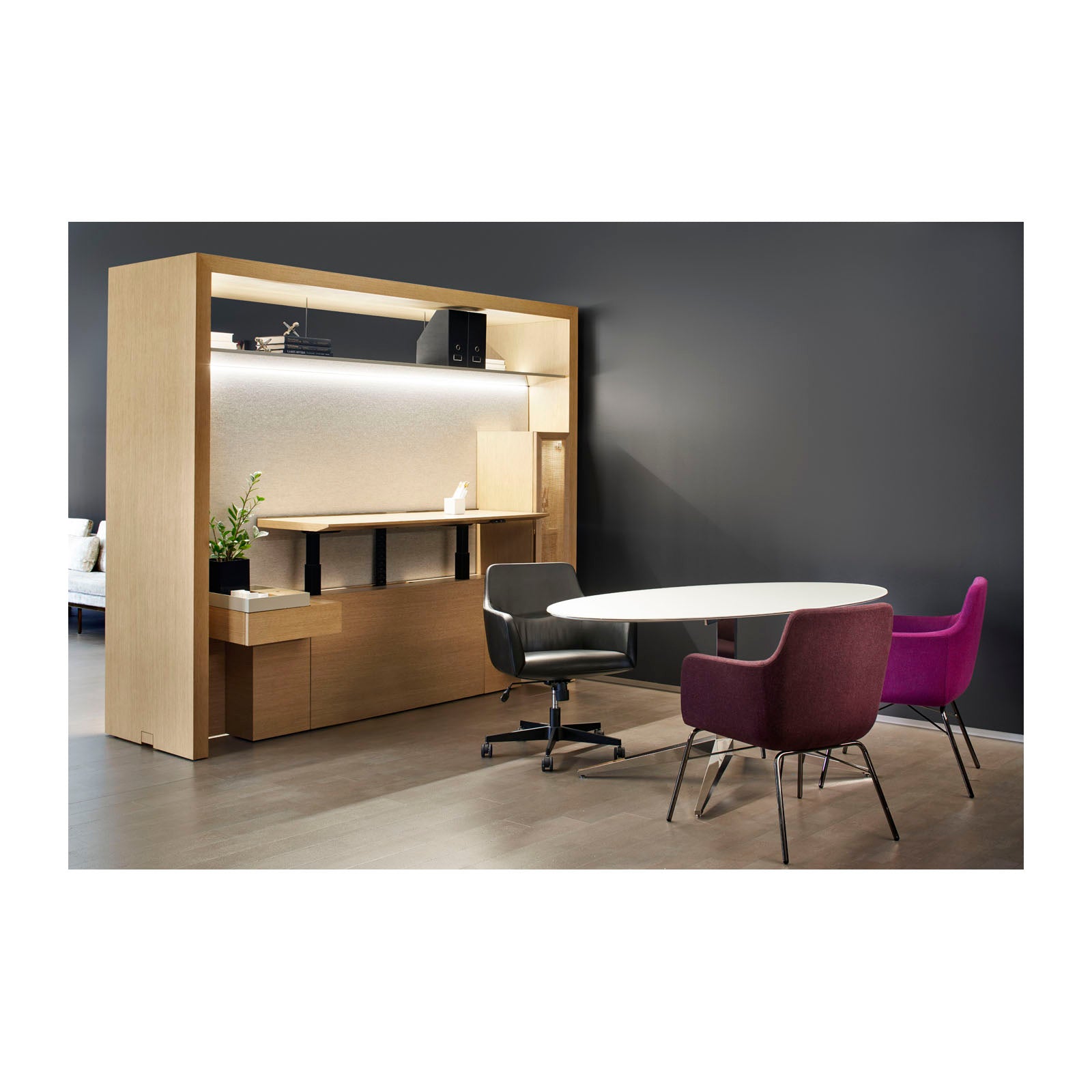 Bing Side Table Tubular Base