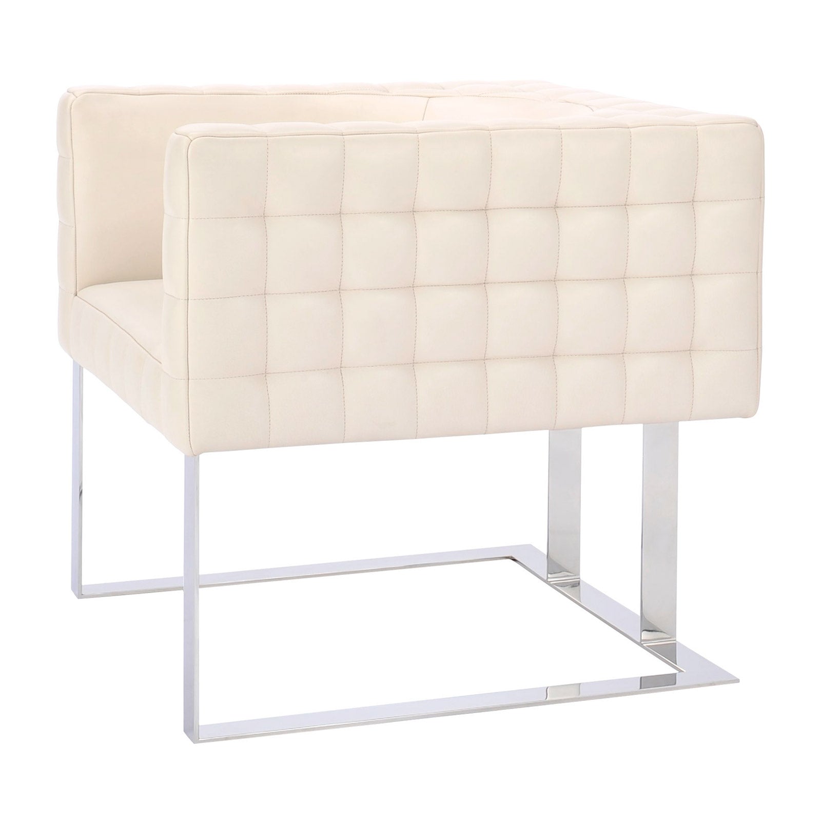 Cosmopolitan & Signet E.E. Tufted Cube Chair