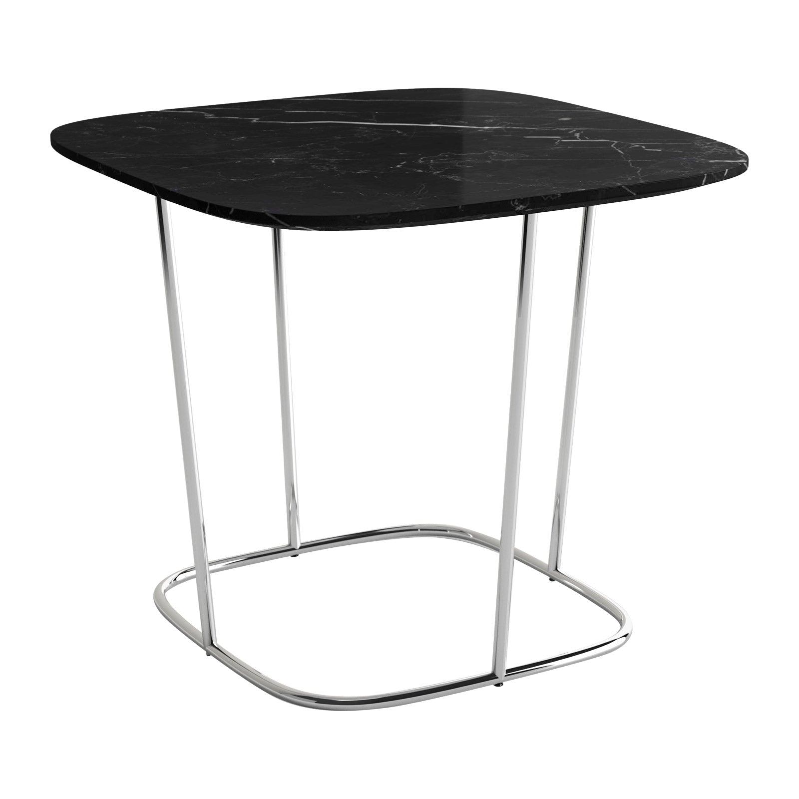 Ellsworth side table with marble top