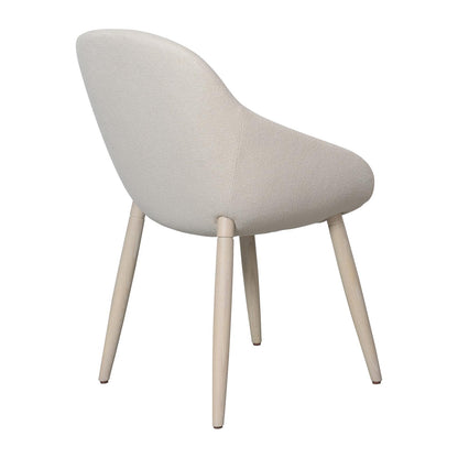 Domicile New Edition Shell Dining Chair With Wooden Legs