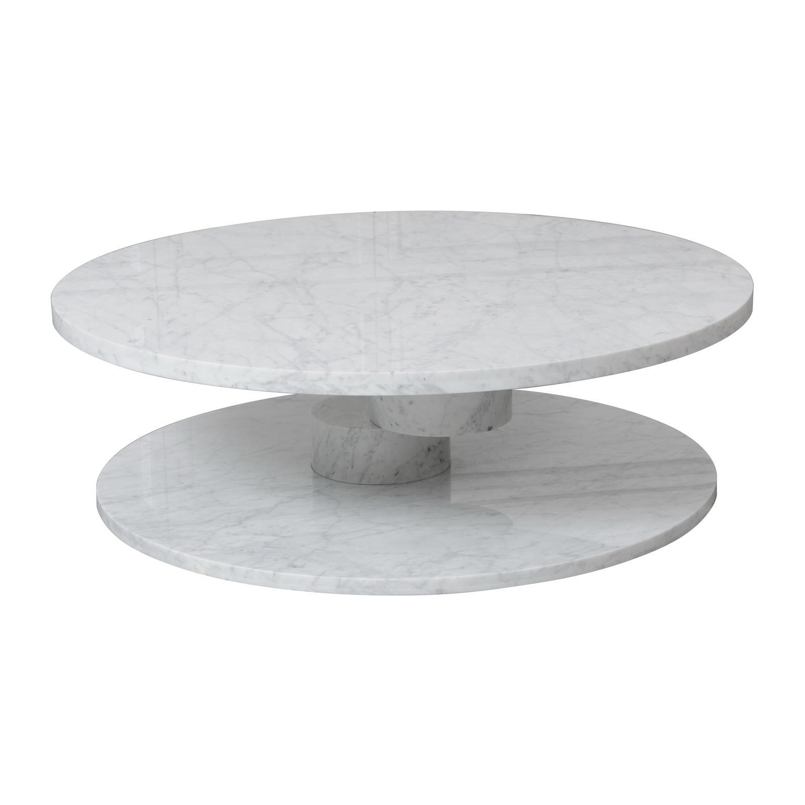 Domicile New Edition Broken Column Coffee Table - Marble