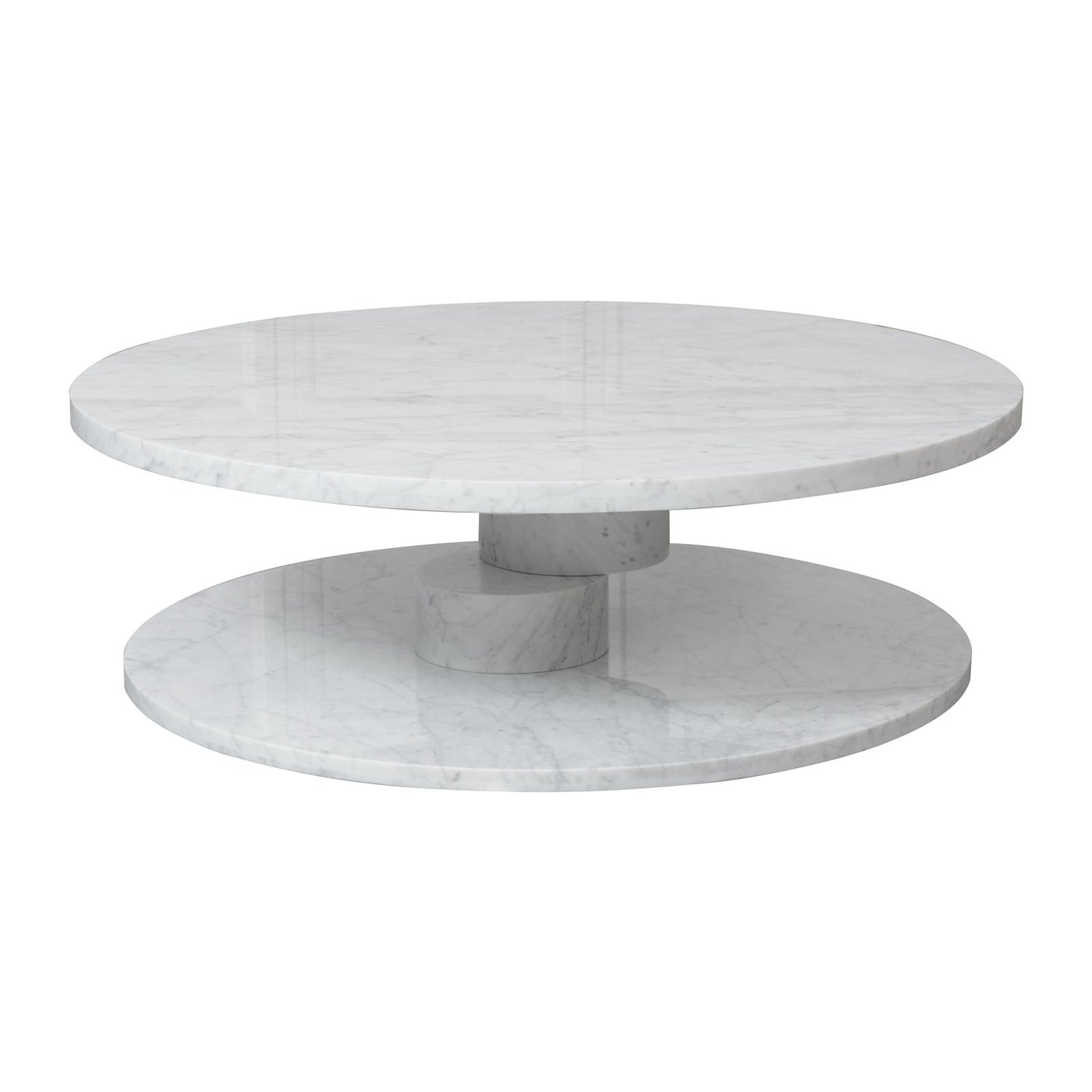 Domicile New Edition Broken Column Coffee Table - Marble