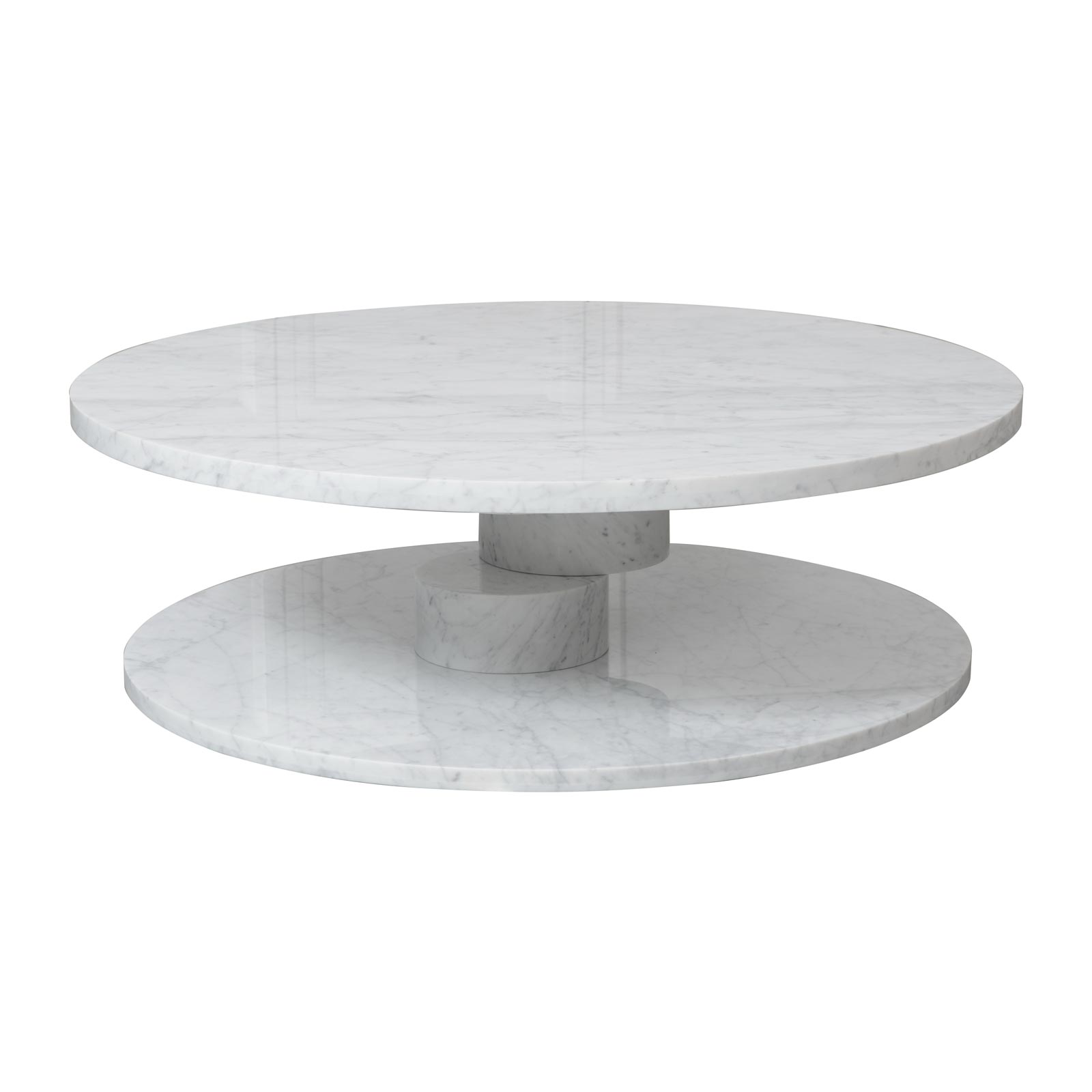 Domicile New Edition Broken Column Coffee Table - Marble