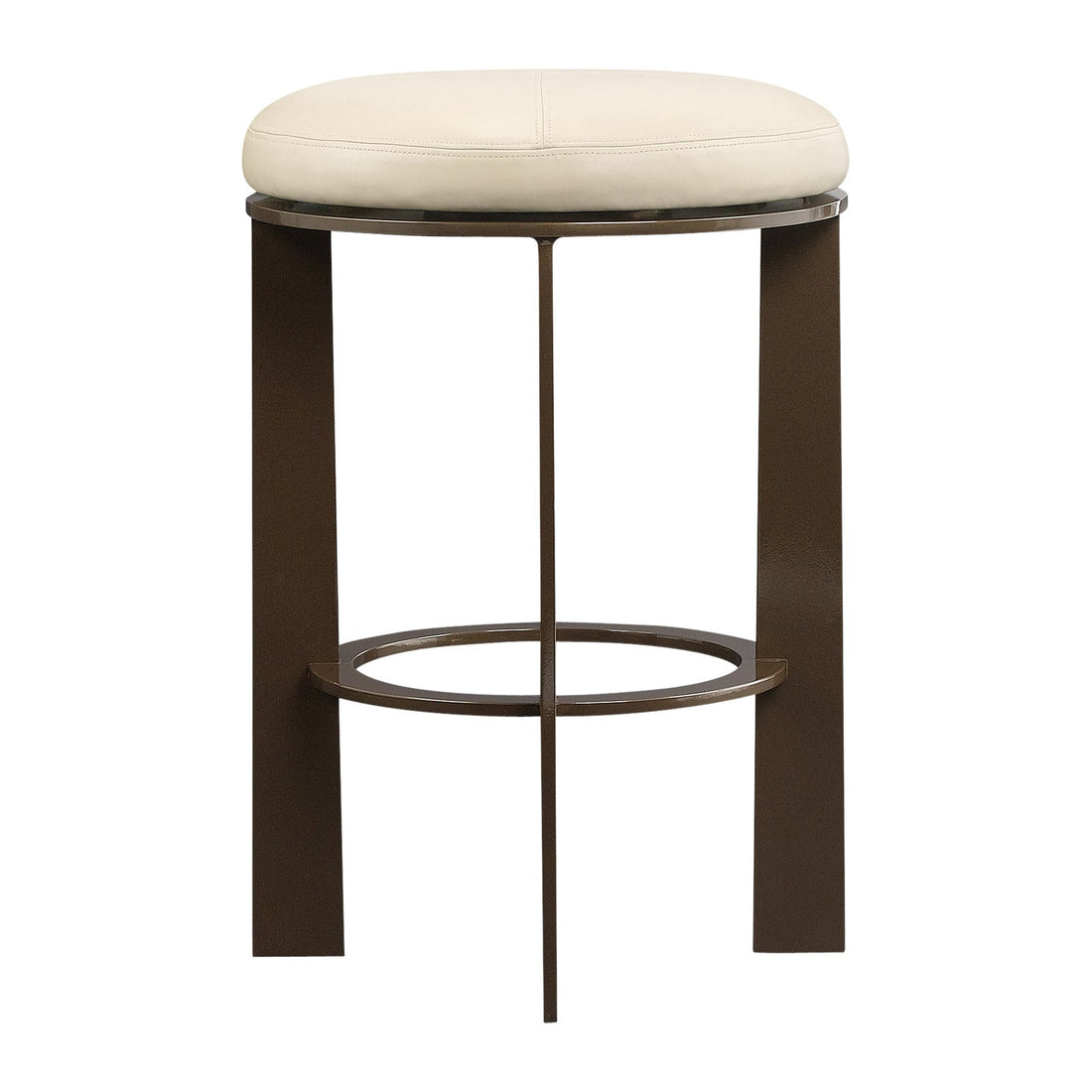 Kinkou Counter Stool with Upholstered Seat