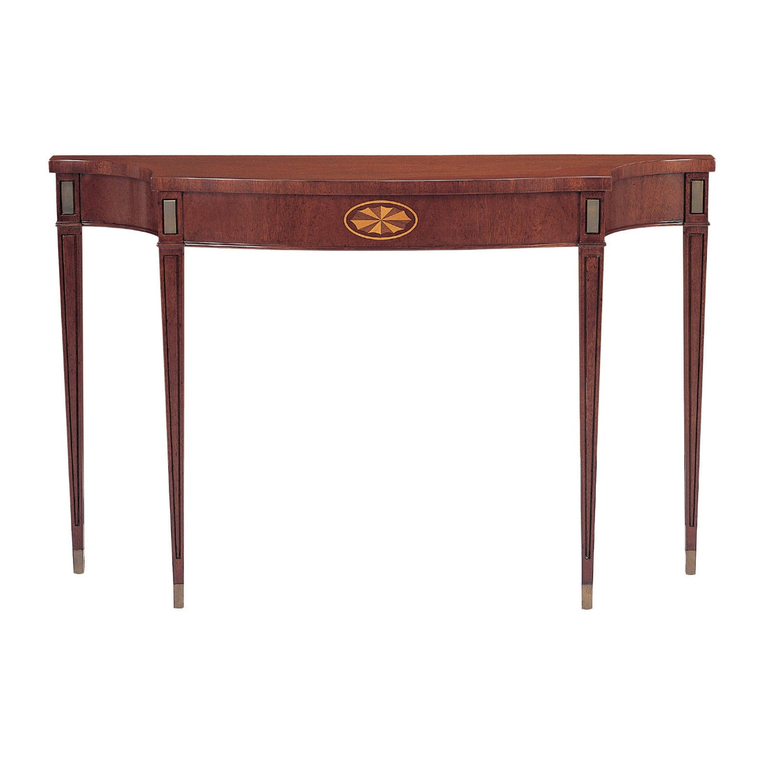 Bolier Classics Console with Inlay &amp; Brass Toes