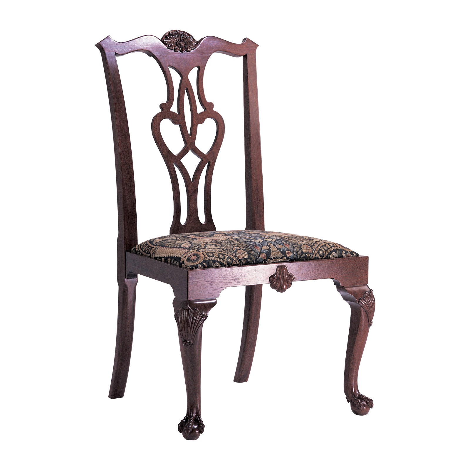 Bolier Classics Curved Shell Motif Side Chair
