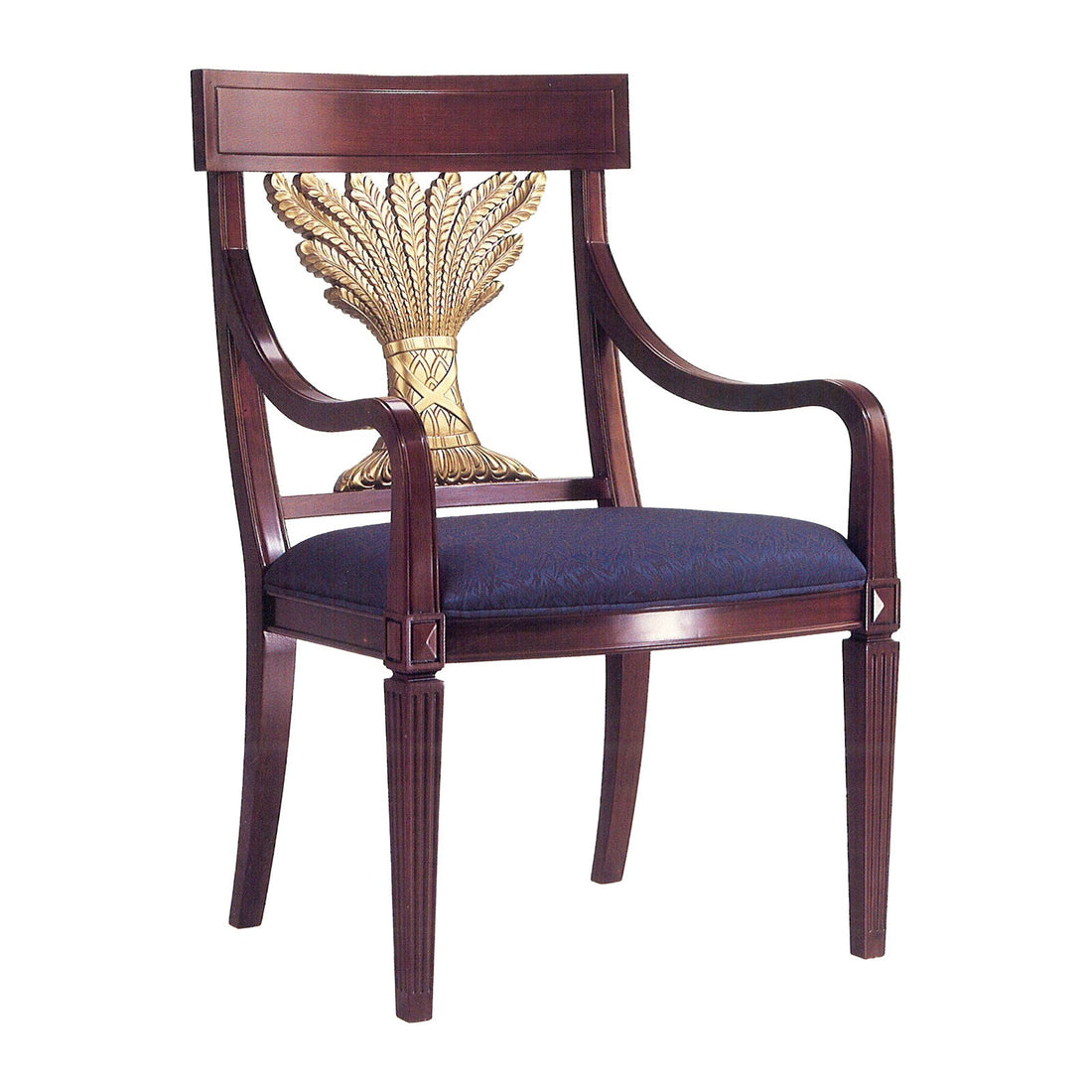 Bolier Classics Armchair With Wheat Motif