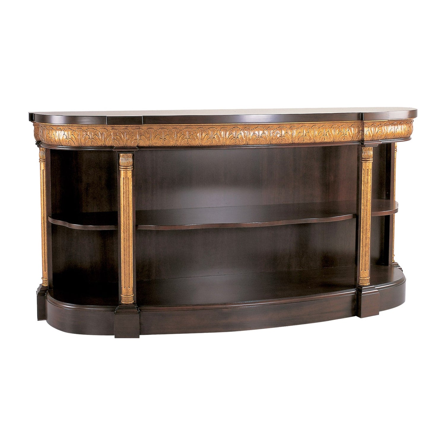 Bolier Classics Empire Style Console With Gold Leaf Accents
