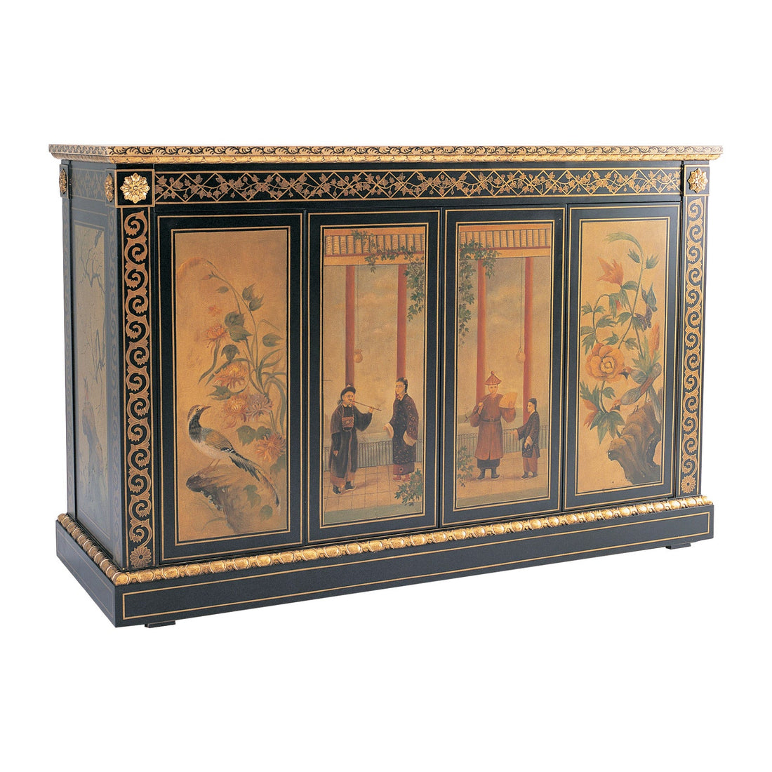 Bolier Classics Chinoiserie Buffet With decoration