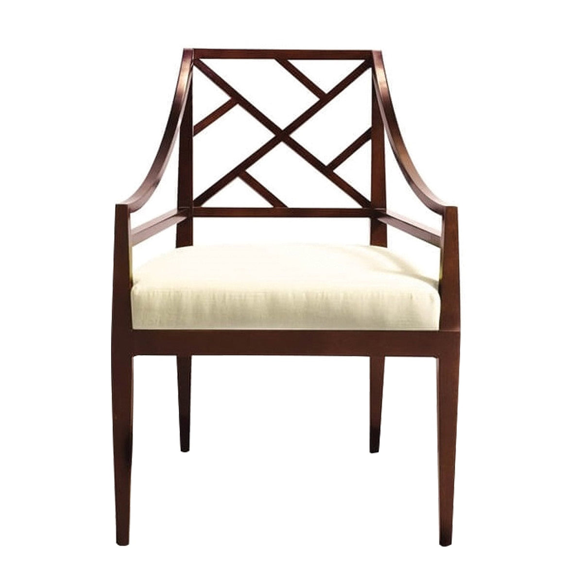 Bolier Rosenau Wood Back Arm Chair