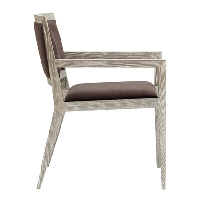 Domicile Upholstered Back Arm Chair