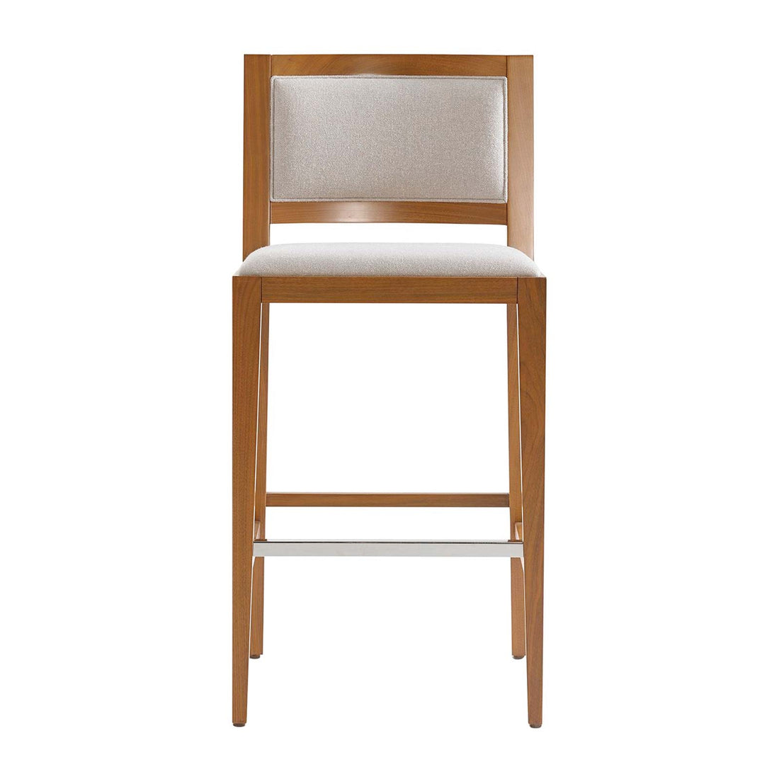 Domicile Upholstered Back Bar Stool