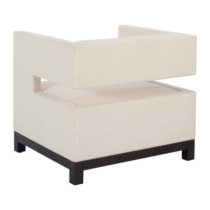 Domicile Fully Upholstered Cube Chair