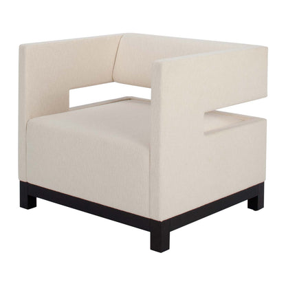 Domicile Fully Upholstered Cube Chair