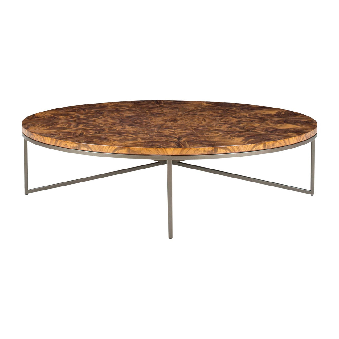 Domicile Cocktail Table with Wood Top