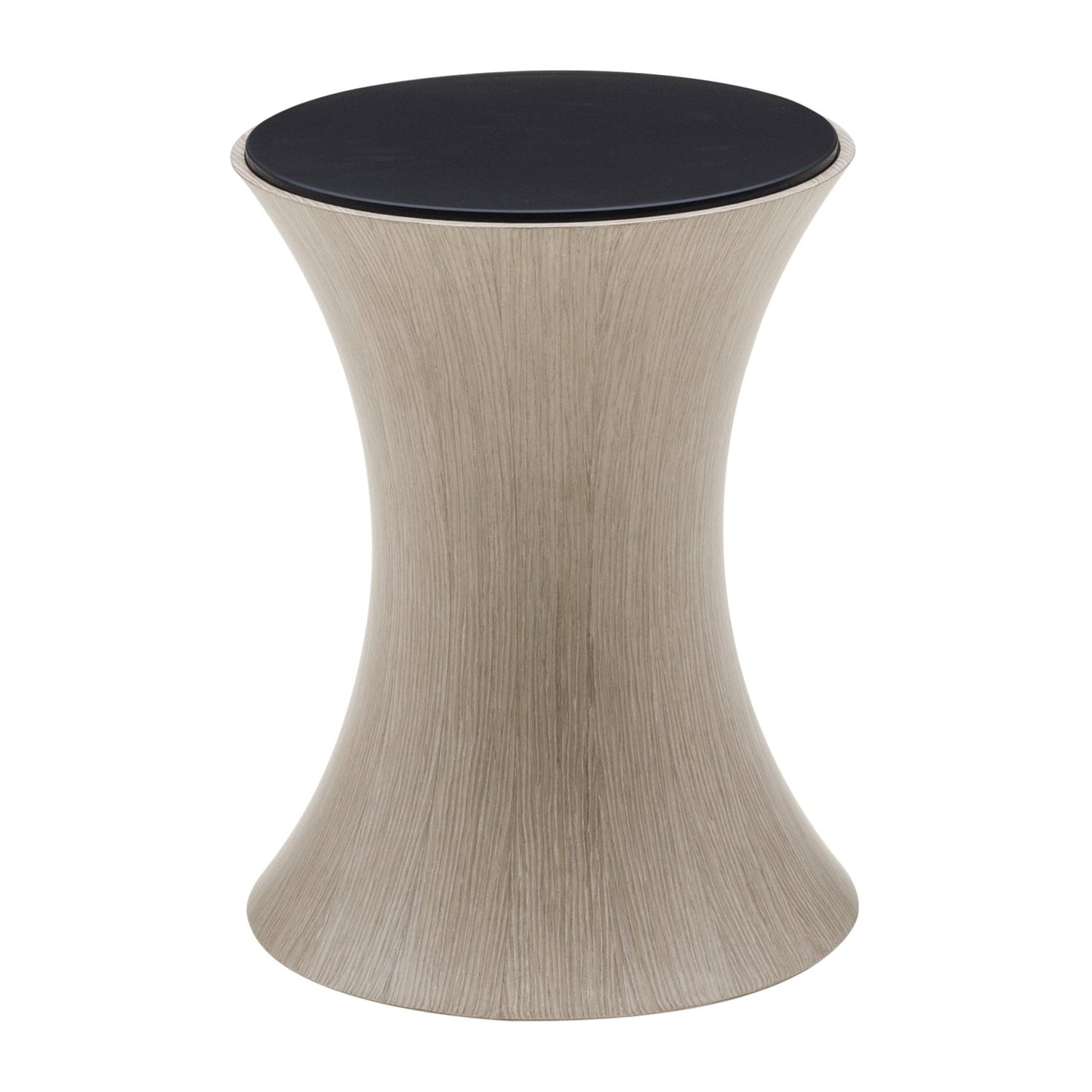 Domicile B Stool with Glass Top