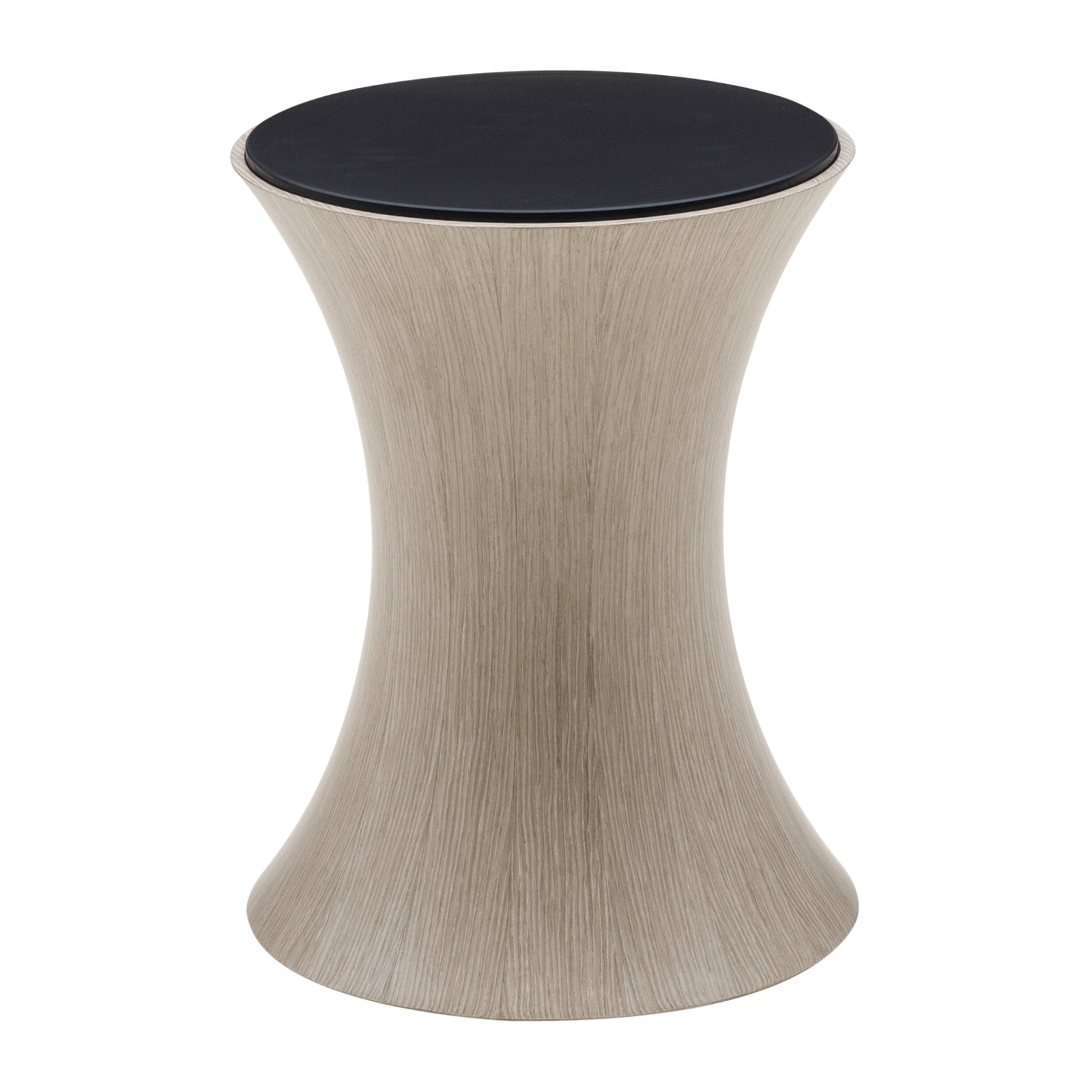 Domicile B Stool with Glass Top