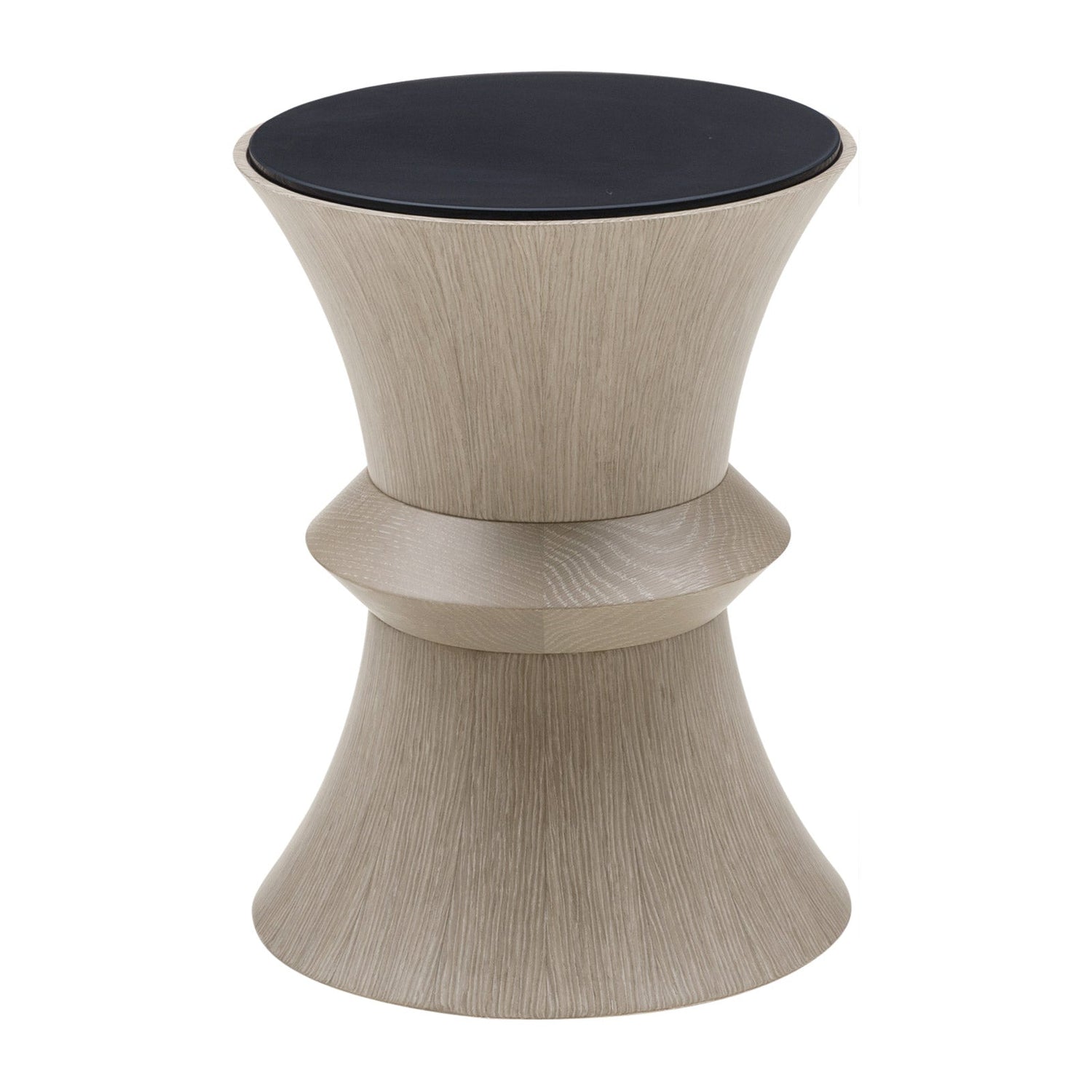 Domicile F Stool with Glass Top