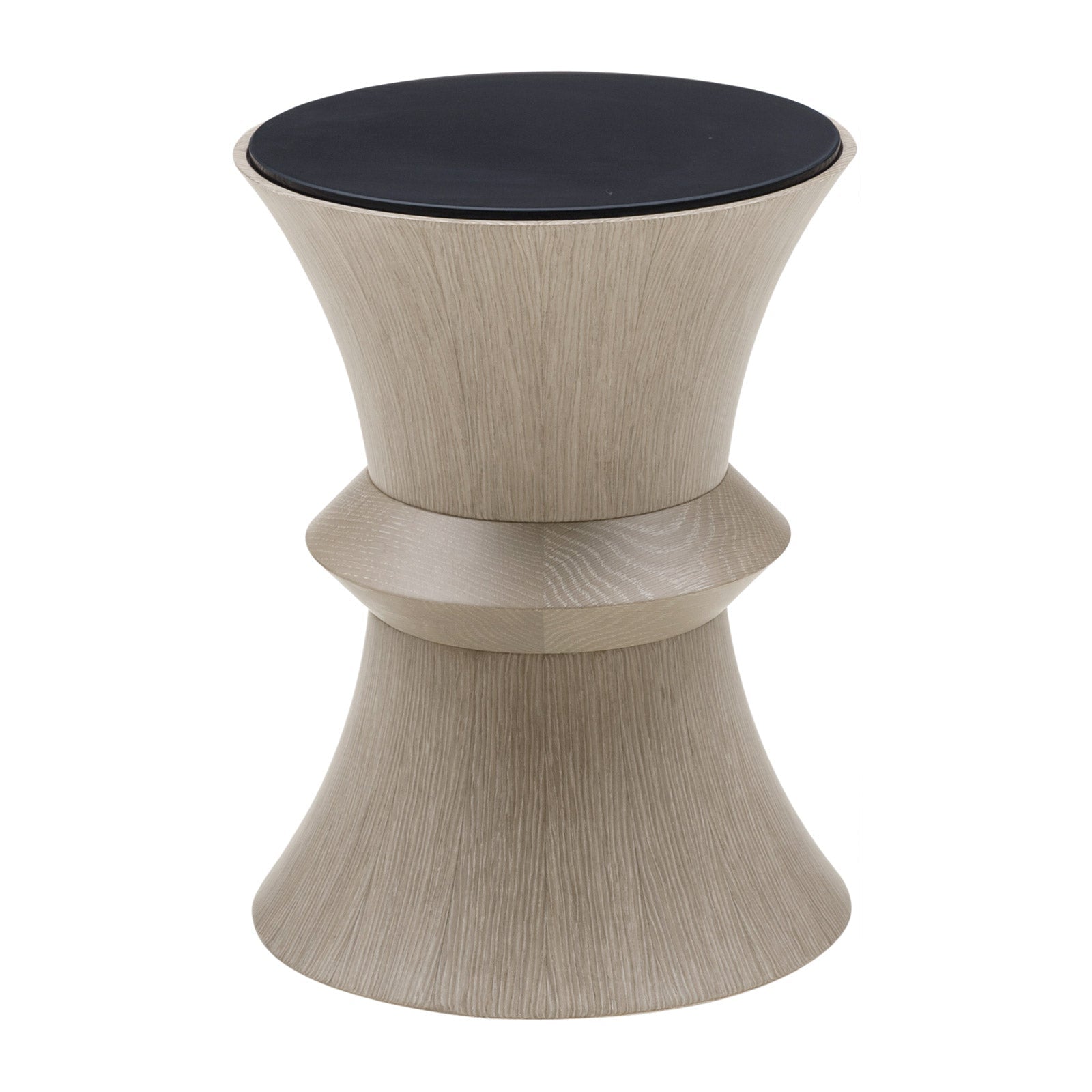 Domicile F Stool with Glass Top
