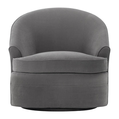Modern Luxury Swivel Club Armchair