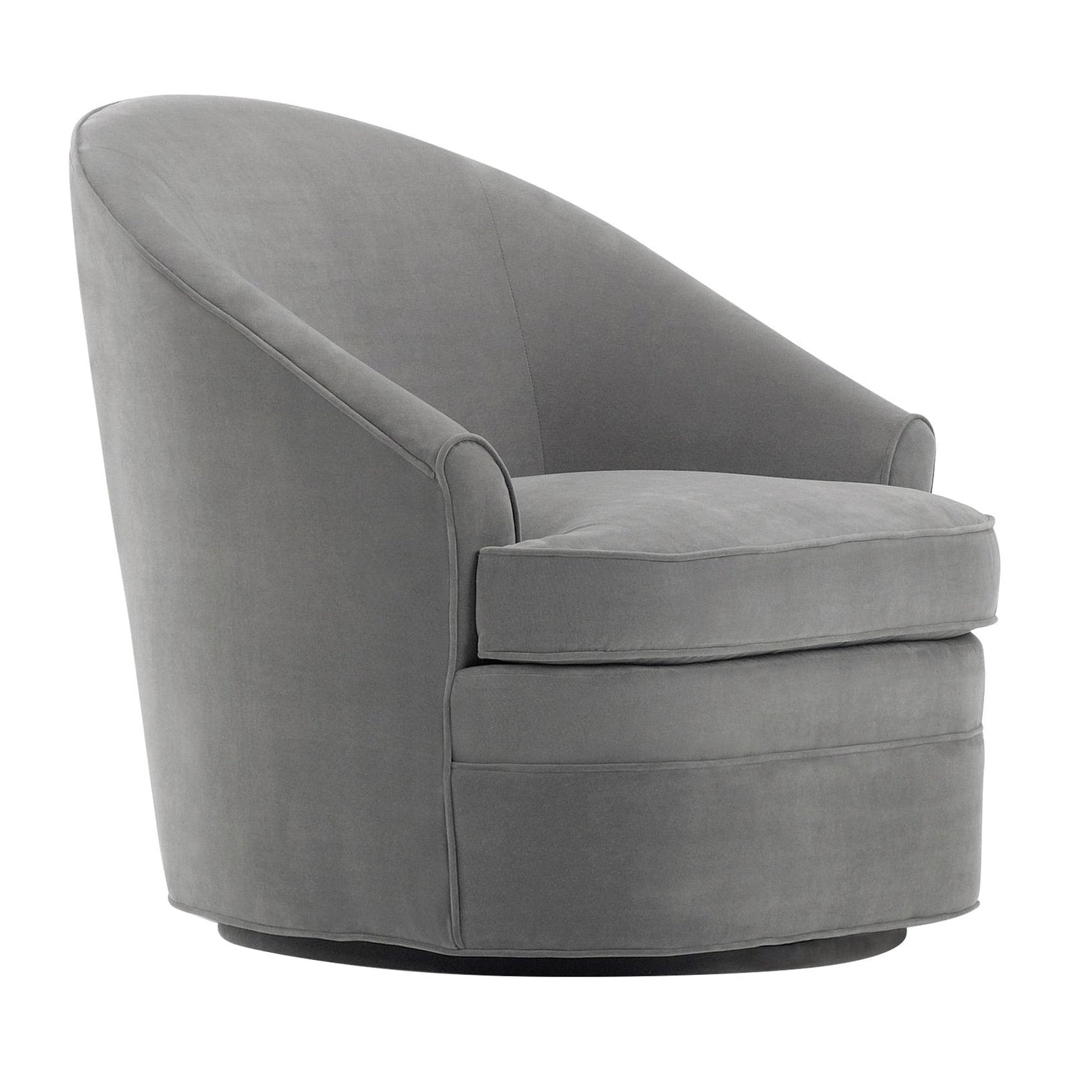 Modern Luxury Swivel Club Armchair