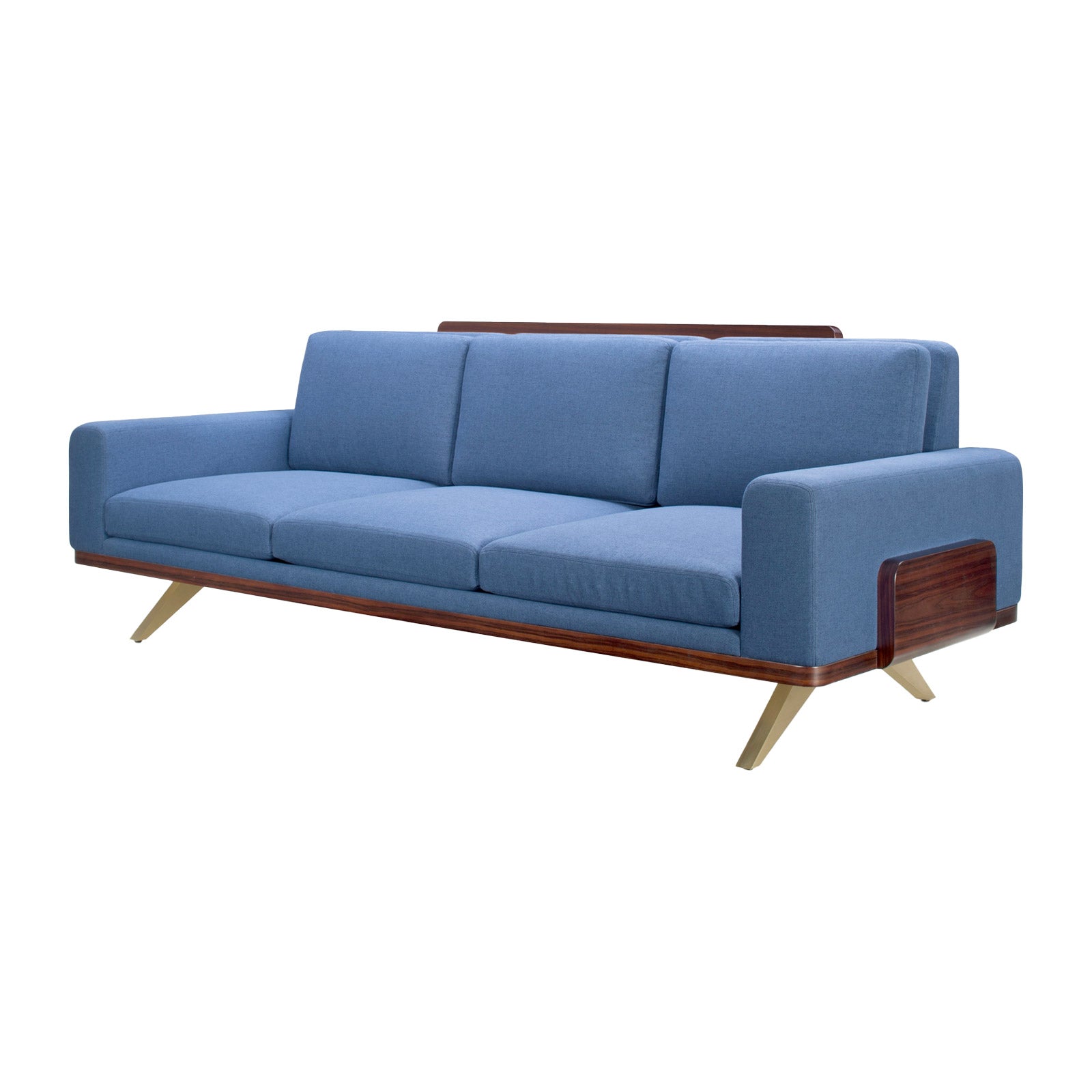 The London Collection Wrap Sofa Wood Back