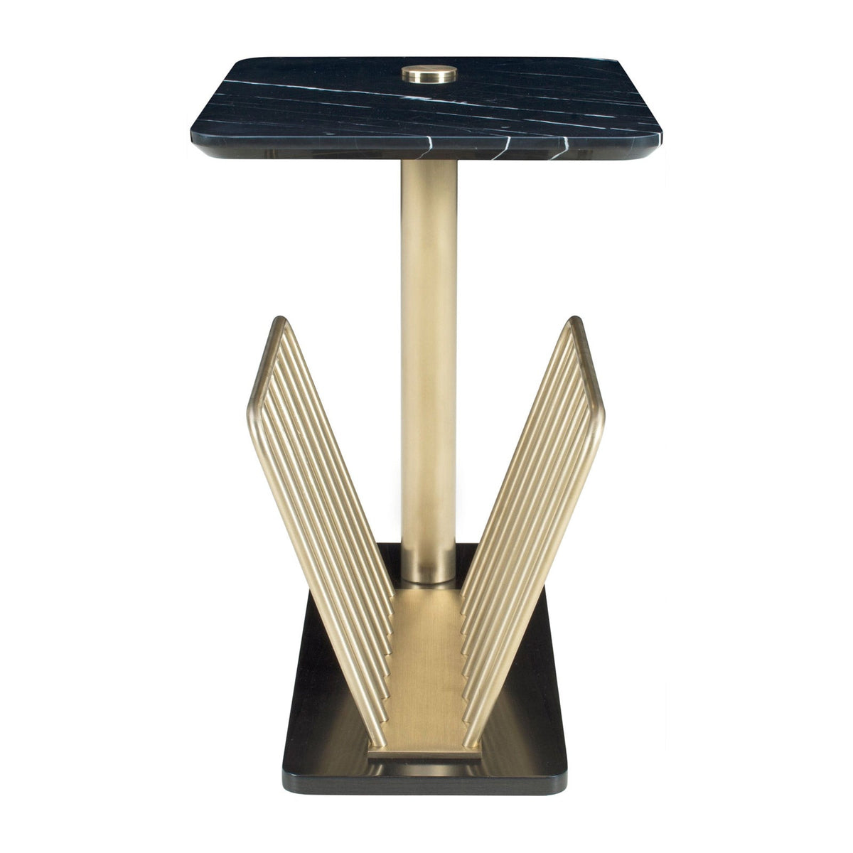 The London Collection Dalston Side Table (Marble)