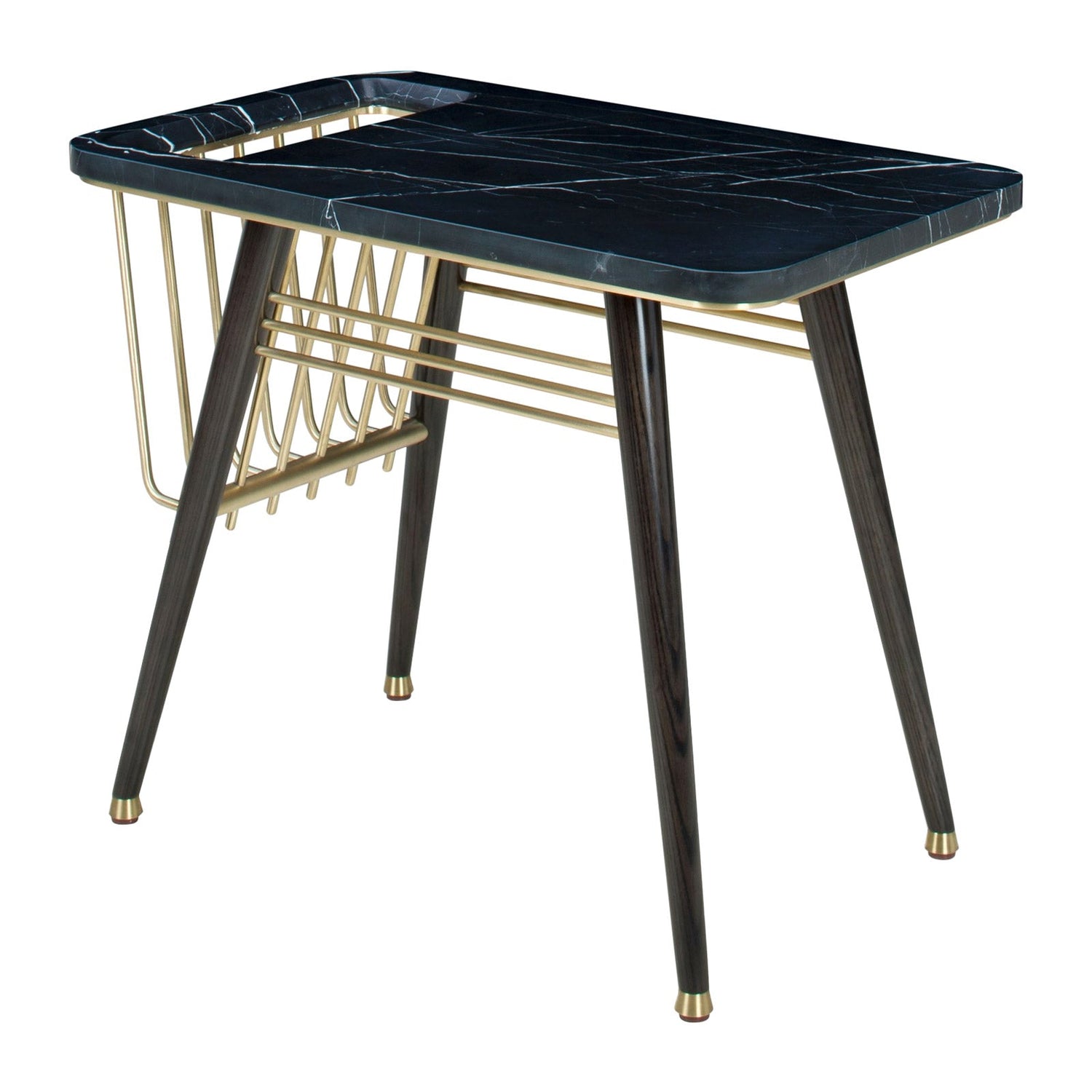 The London Collection Hackney Side Table (Marble)