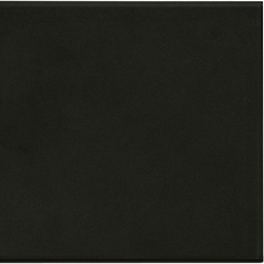 Black Frosted Mirror Glass