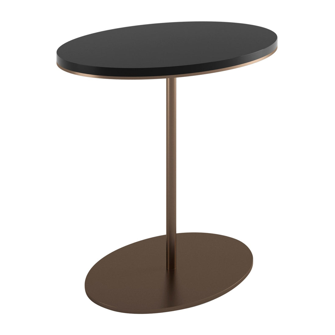Plateau Oval Side Table