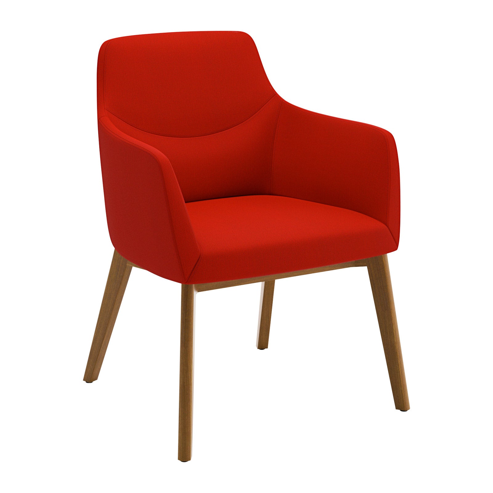 Bing Guest Chair Wood Base