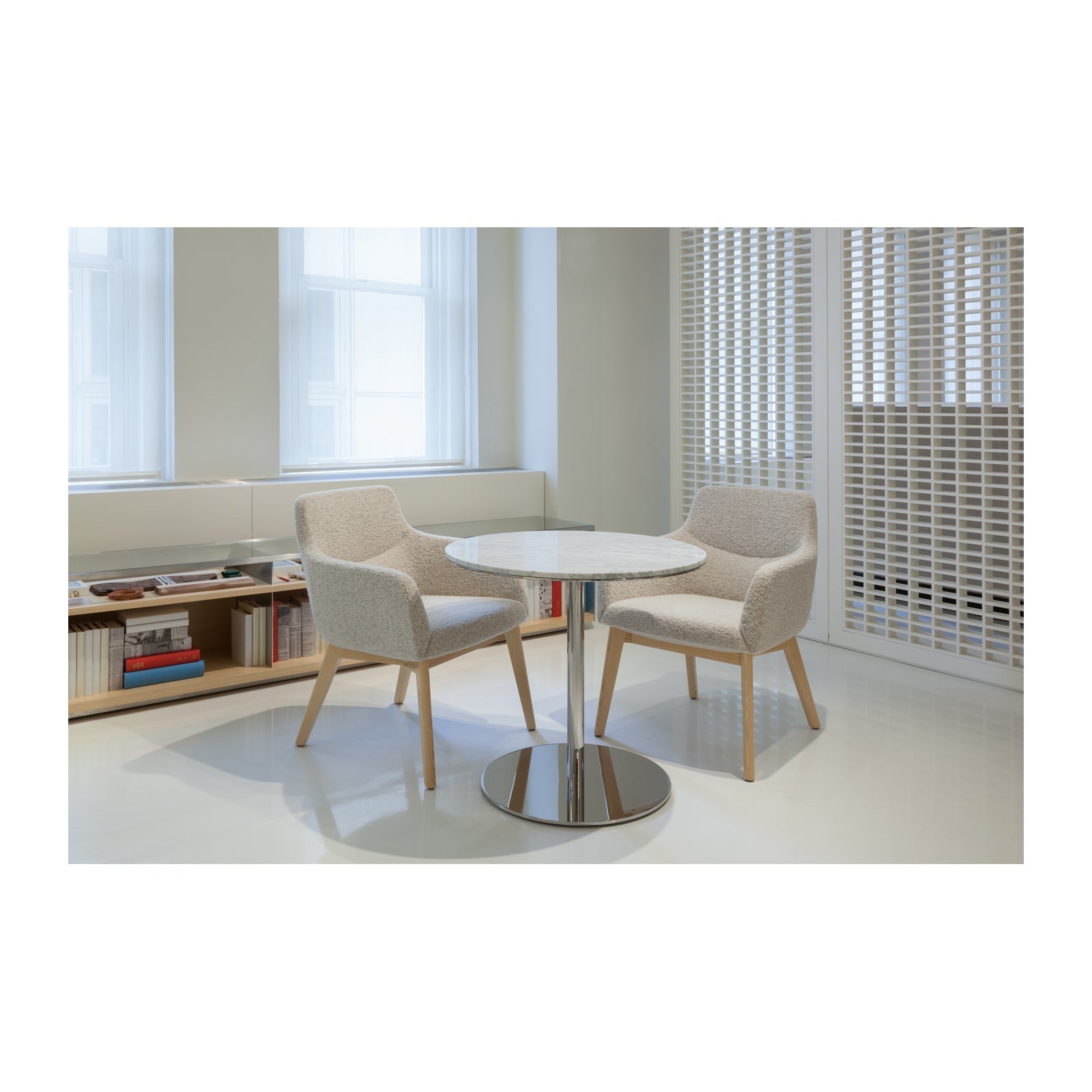 Bing Guest Chair Wood Base