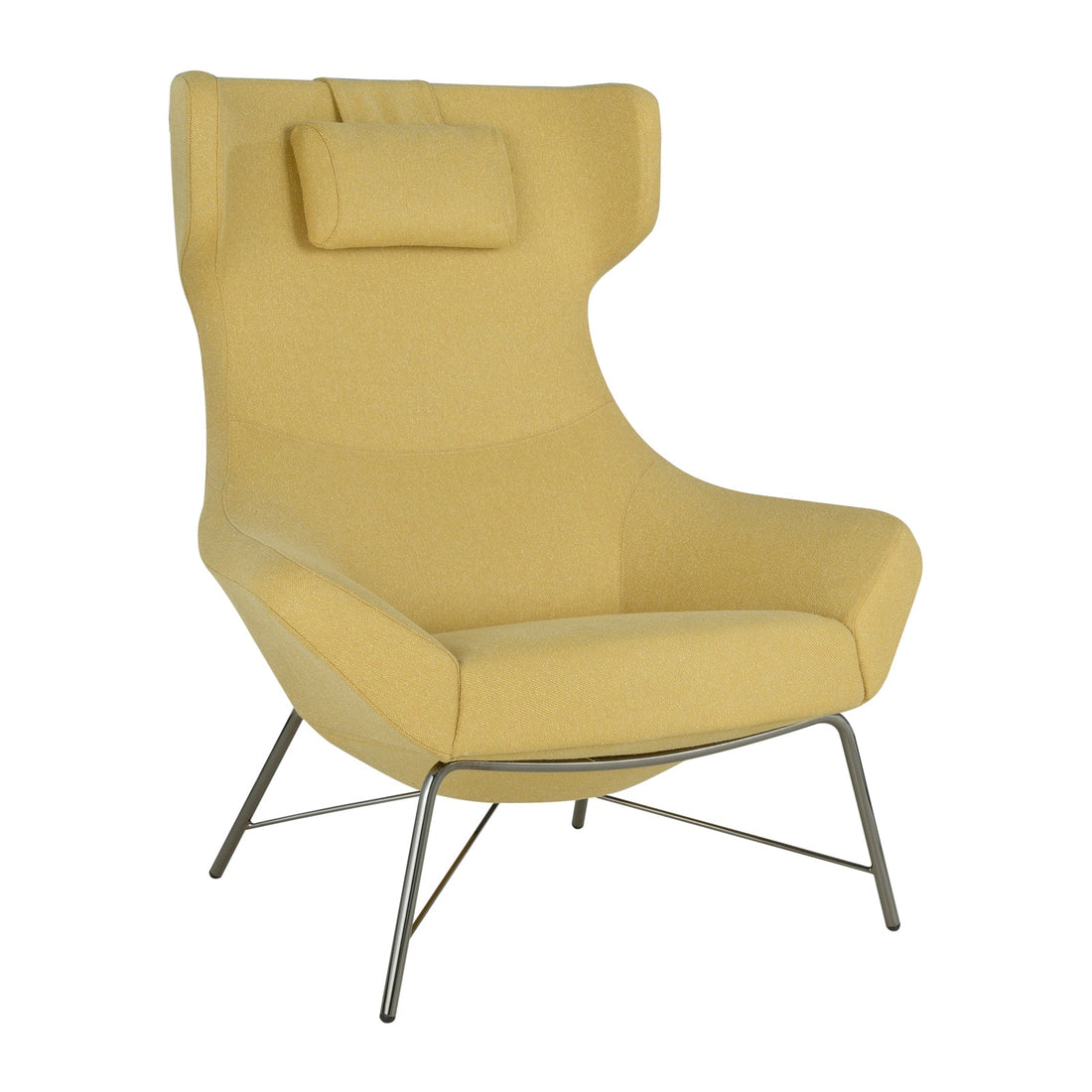 Bing Wing Back Luxe Lounge with Tubular base