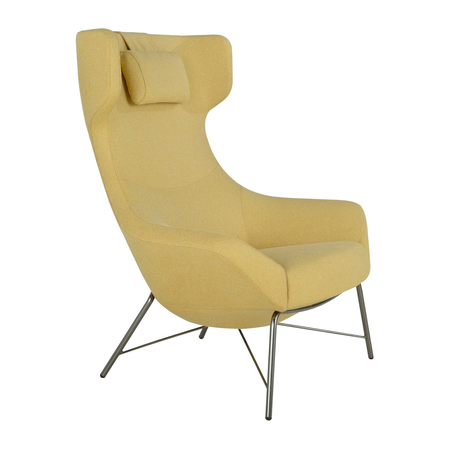 Bing Wing Back Luxe Lounge with Tubular base