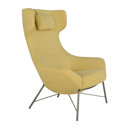 Bing Wing Back Luxe Lounge with Tubular base
