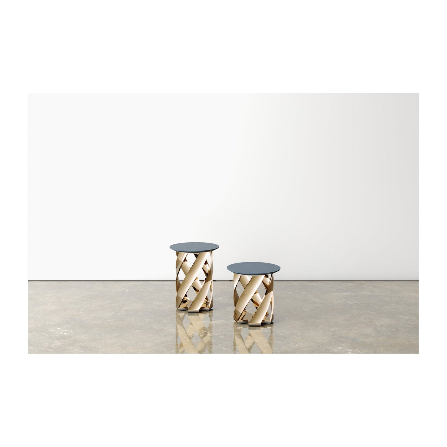 Ribbon Round Side Table