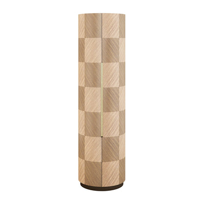 Inversion Spiral Tall Round Cabinet