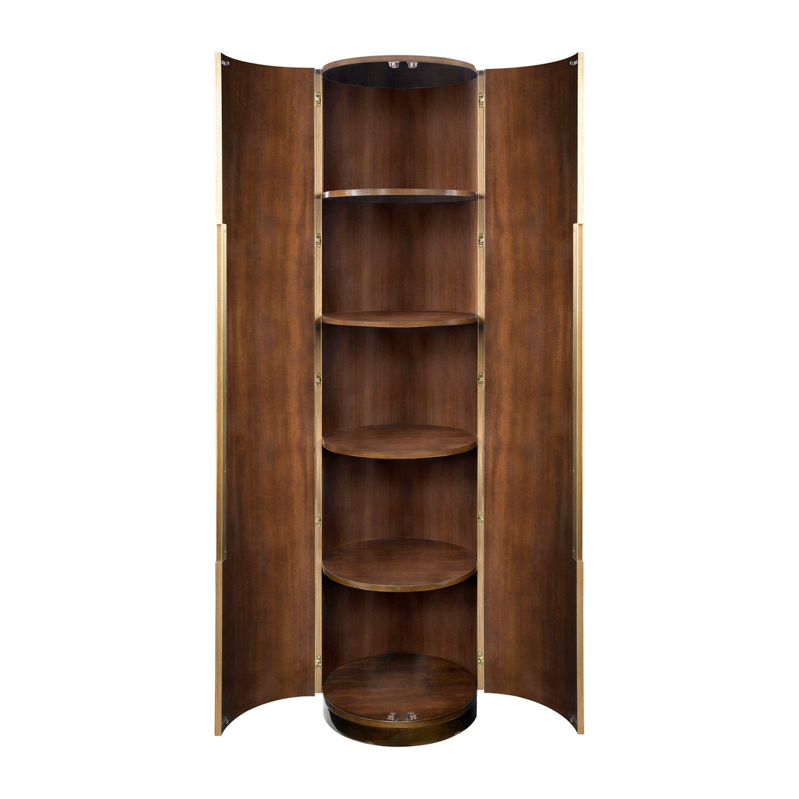 Inversion Spiral Tall Round Cabinet