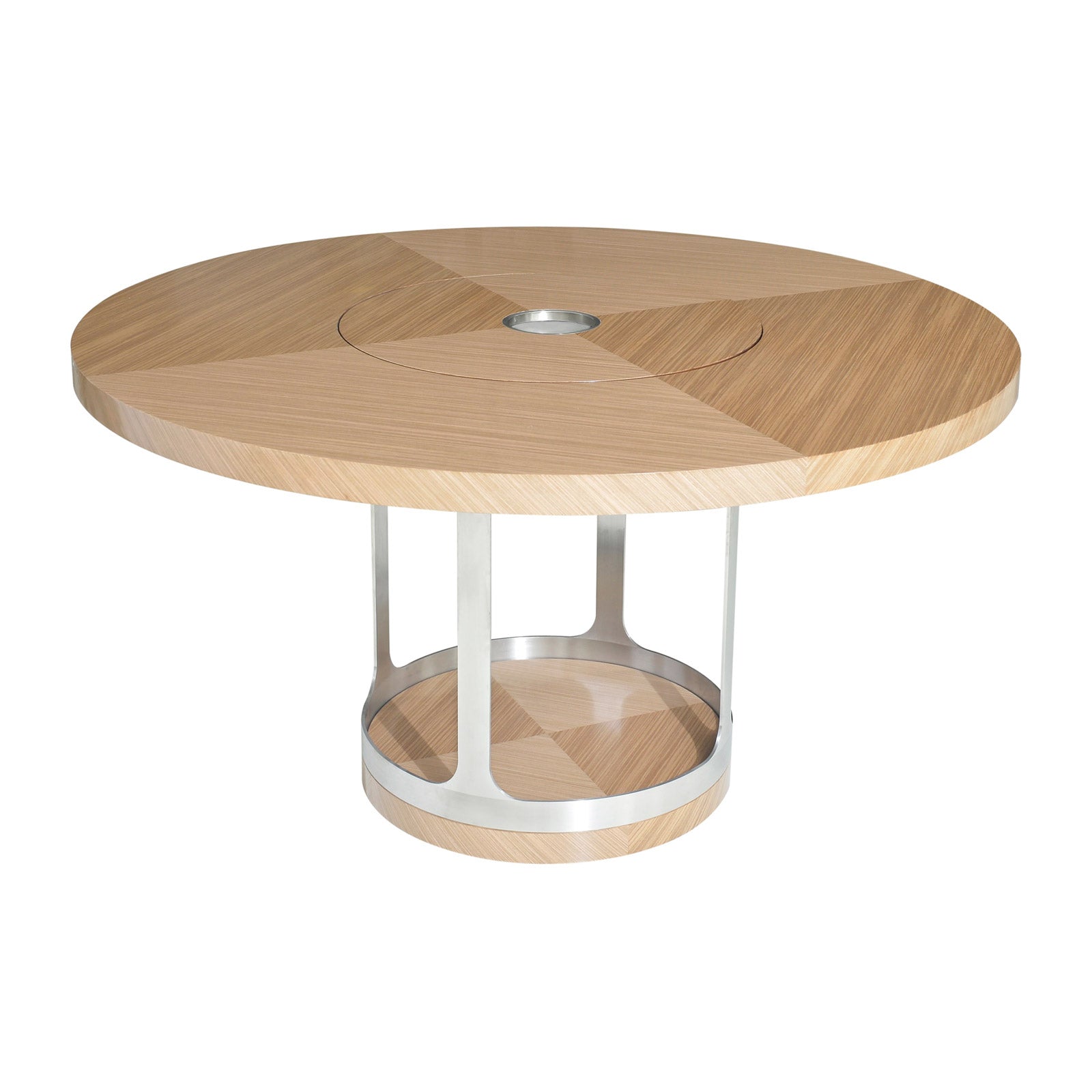 Inversion Arche Dining Table (with Inset Lazy Susan)