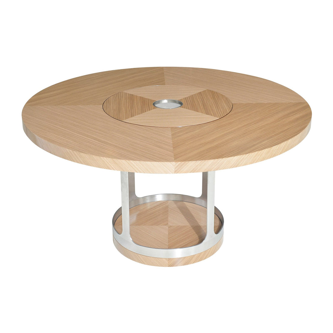 Inversion Arche Dining Table (with Inset Lazy Susan)