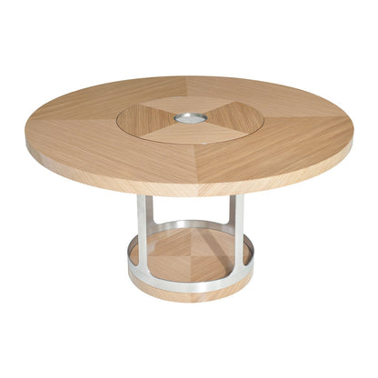 Inversion Arche Dining Table (with Inset Lazy Susan)
