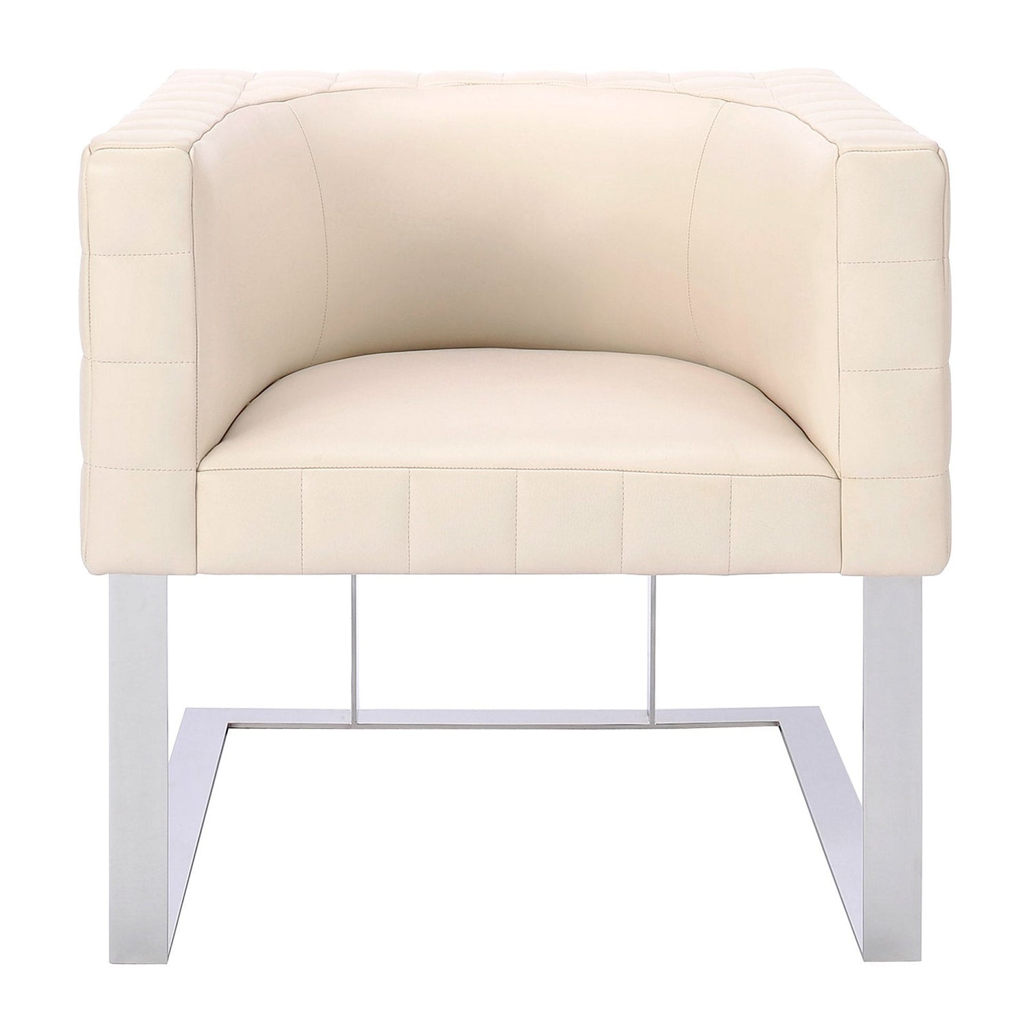 Cosmopolitan &amp; Signet E.E. Tufted Cube Chair
