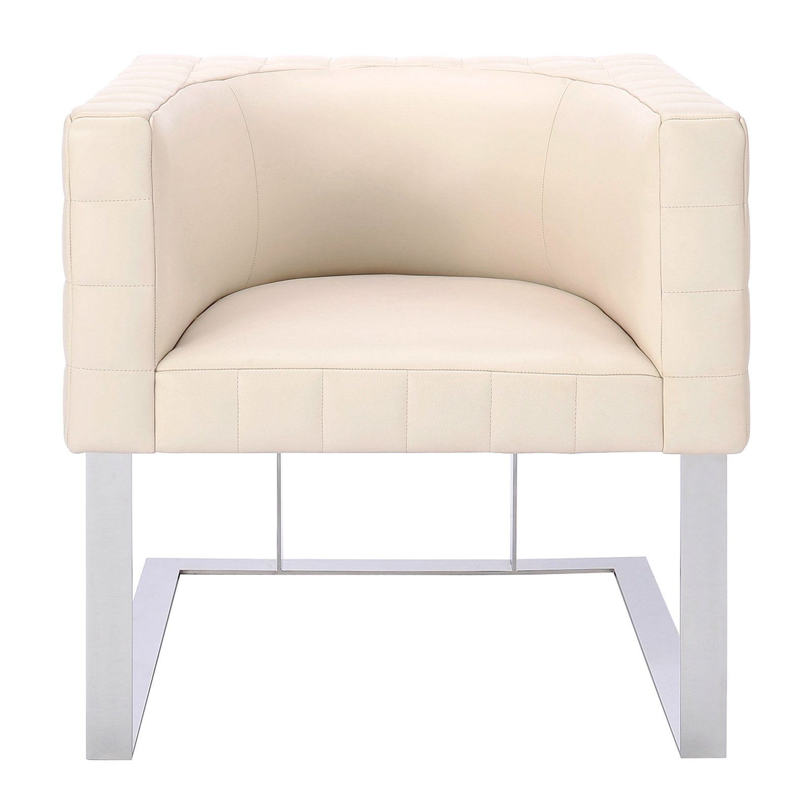 Cosmopolitan &amp; Signet E.E. Tufted Cube Chair