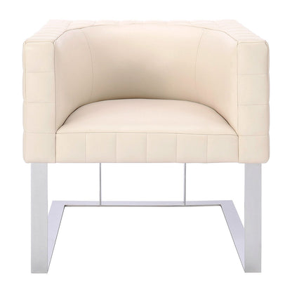 Cosmopolitan &amp; Signet E.E. Tufted Cube Chair